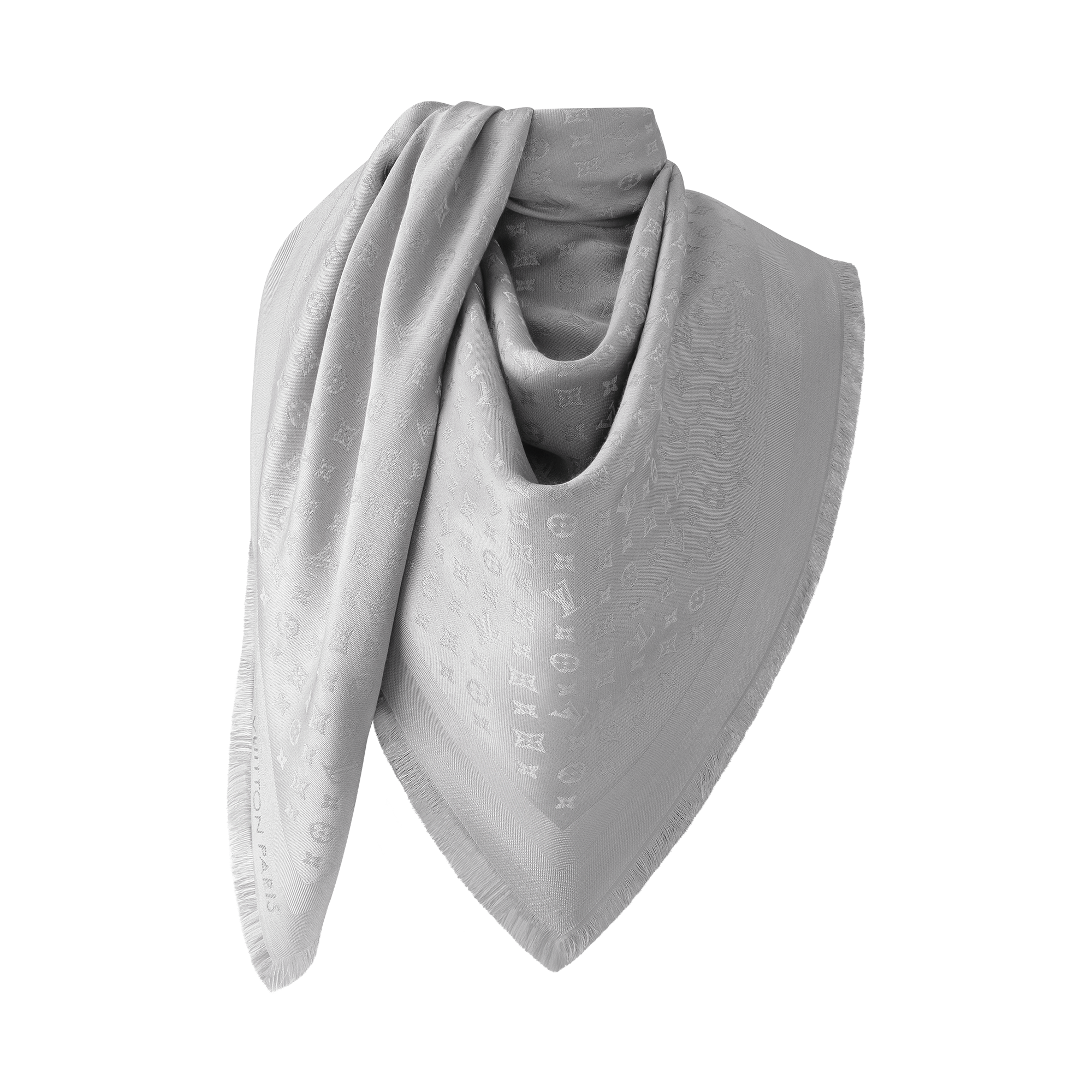 【訳あり】LOUIS VUITTON ストール モナグラム シルク100% 訳あり】LOUIS VUITTON ストール モナグラム シルク100%